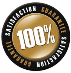 100% satisfaction guarantee